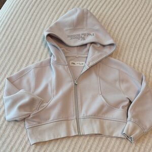 Zara Kids Light Gray Hoodie